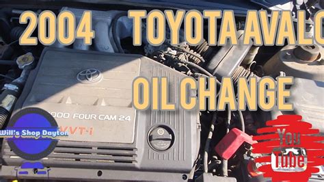 2004 toyota avalon oil capacity|Toyota Avalon Oil Capacity